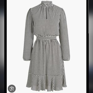 J Crew Houndstooth Dress